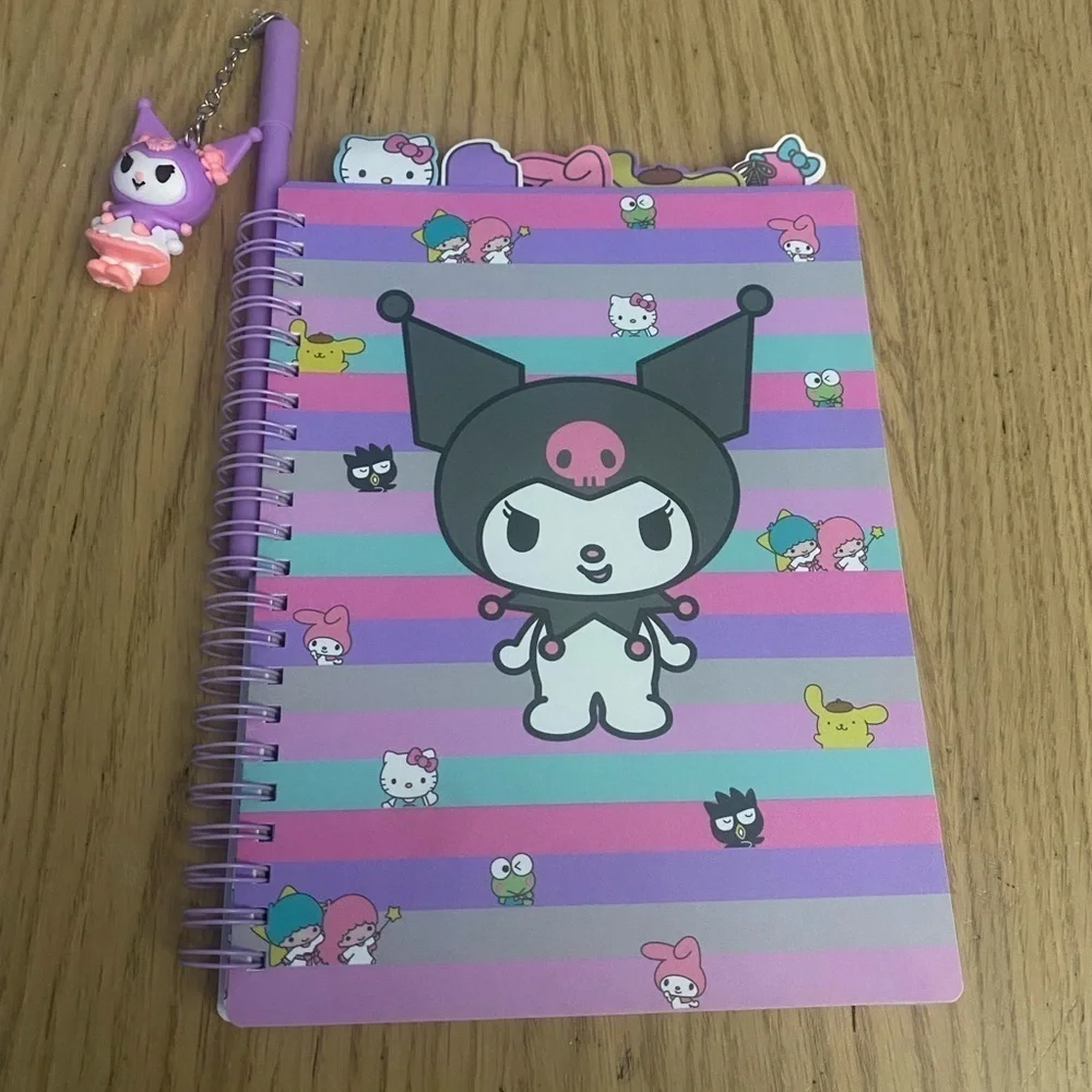 🆕Kuromi Journal With Charm Pen🆕